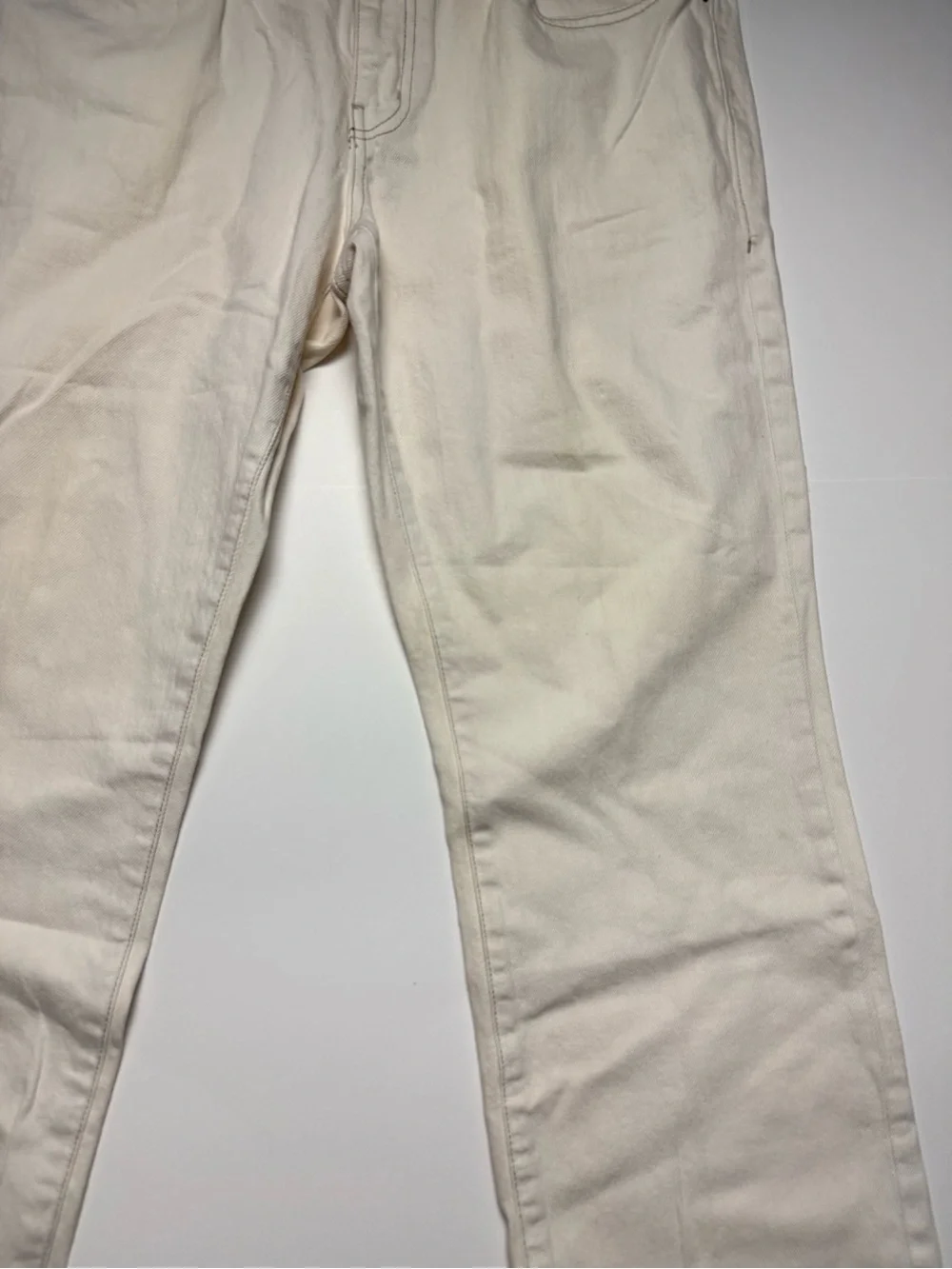 Converse One Star Men's Cream Vintage Straight-Leg denim Jeans